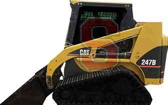 cat 247b skid steer weight|caterpillar 247b risk assessment.